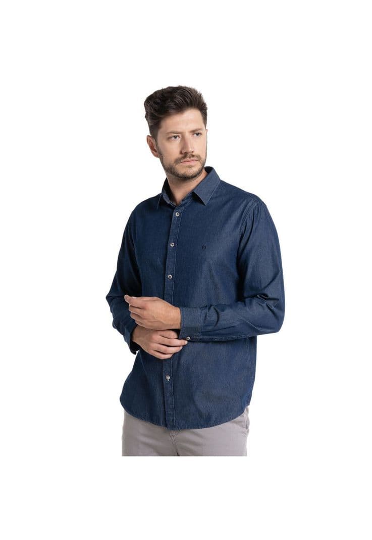 Camisa Denim Cadiz Azul XL