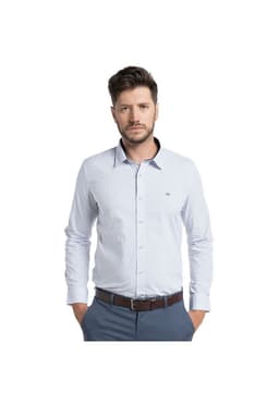 Camisa Trevira Estampada Sevilla Blanco M