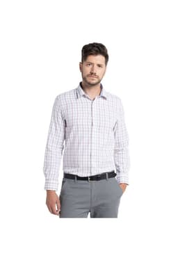 Camisa Trevira Cuadros Toledo Palo Rosa L