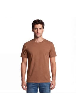 POLERA MANGA CORTA PALMA Damasco XL