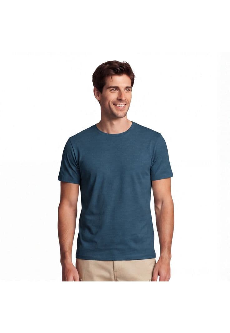 POLERA MANGA CORTA PALMA Azul XL