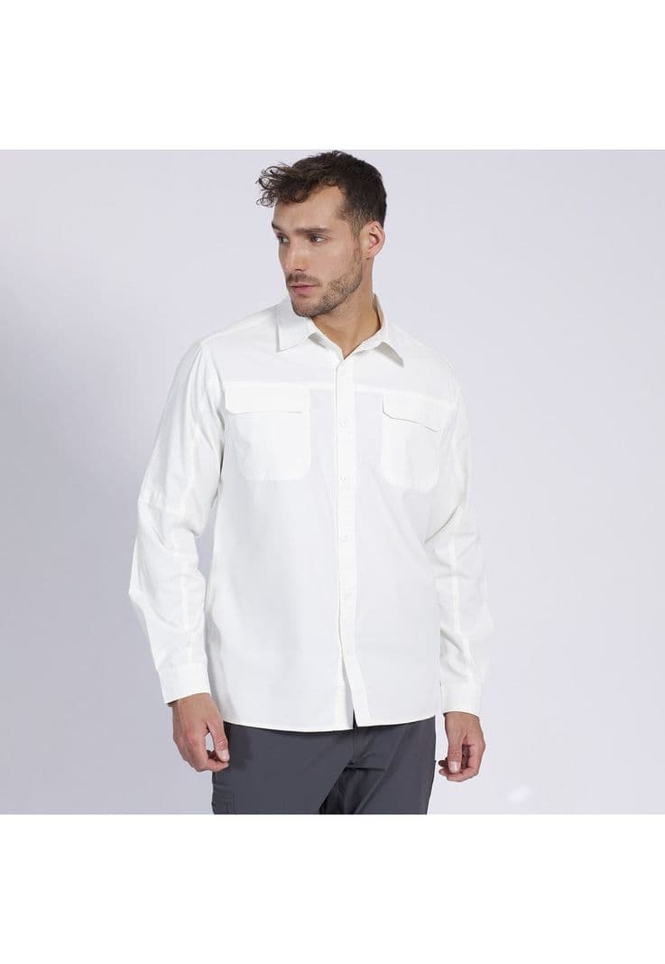 Camisa Outdoor Insitucional Hombre Blanco S