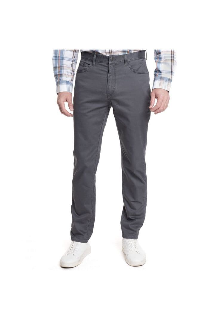 PANTALON HOMBRE CASUAL 5 BOLSILLOS MASPETH Gris Oscuro 46