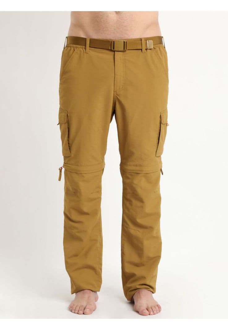 Pantalon Desmontable Hombre Mostaza XL