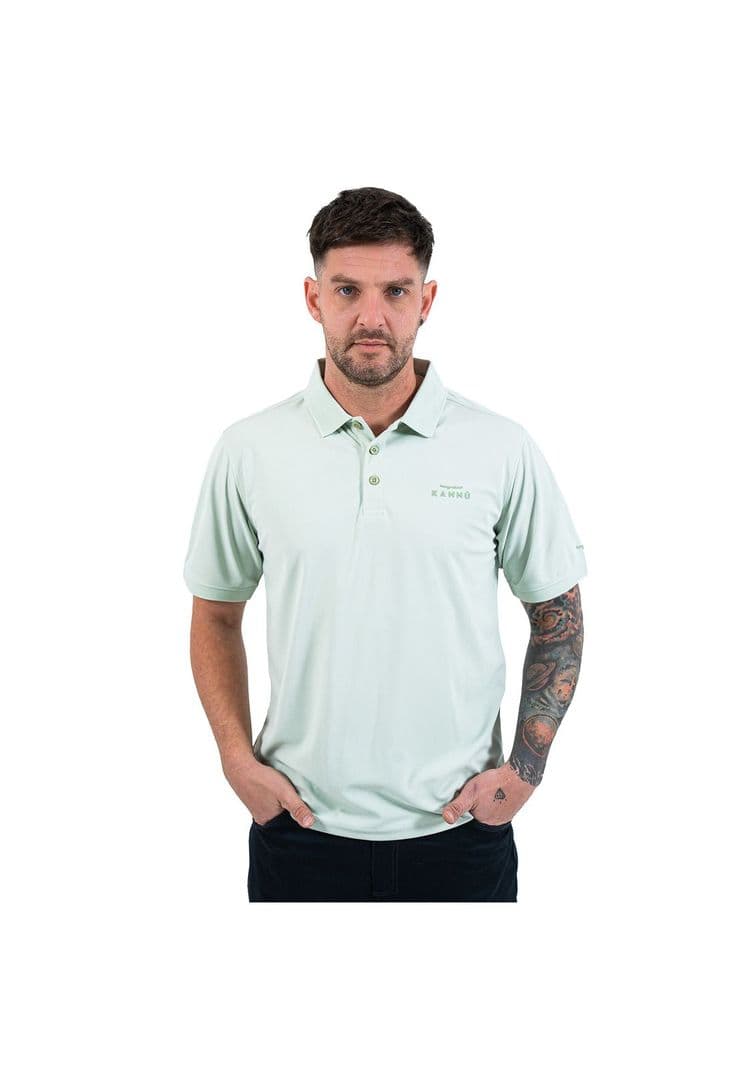Polera Deportiva Pique Antiolor Hombre Porto Fino Verde XL
