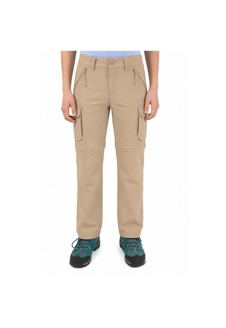 Pantalon Trekking Desmontable Unisex Nino Llaima Beige 6