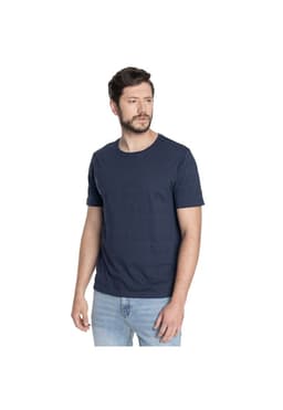 POLERA HOMBRE MANGA CORTA TEXTURADO LAREDO - POTROS Azul Marino XL
