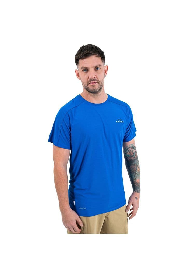 Polera Deportiva Antiolor Hombre Torrecilla Azul XL