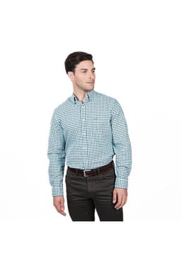 Camisa Brooklyn Cuadrille Regular Fit Azul Marino XL