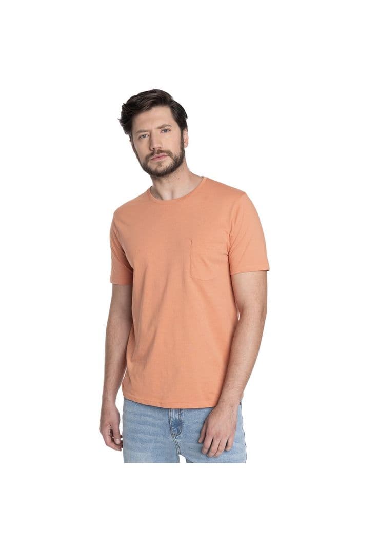 POLERA HOMBRE MANGA CORTA JERSEY SAN LORENZO Naranjo S