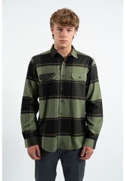 Camisa Lenadora Franela Fitz Roy Verde M