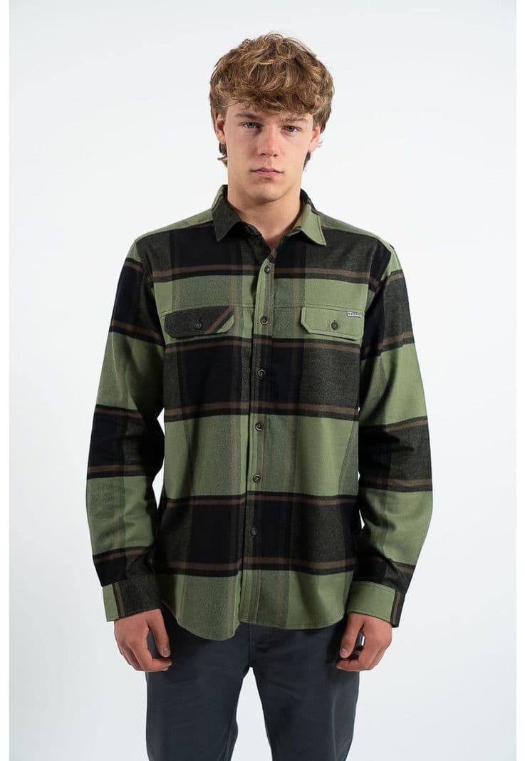 Camisa Lenadora Franela Fitz Roy Verde XL