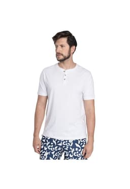 POLERA HOMBRE MANGA CORTA JERSEY CORSO - POTROS Blanco M