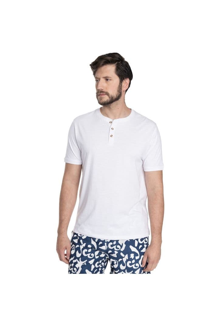 POLERA HOMBRE MANGA CORTA JERSEY CORSO - POTROS Blanco M
