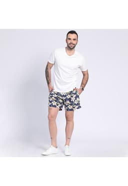 Polera Cuello V Blanco XXXL