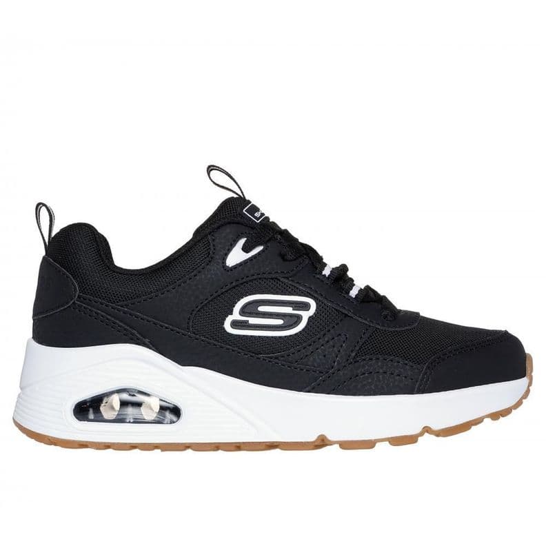 Zapatilla Nino Uno Retro-Groove Negro Skechers CL 28