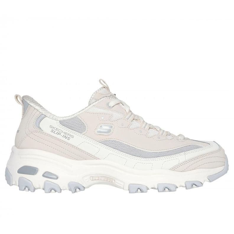 Zapatilla Mujer D'LitesSmooth Nostalgia Beige Skechers CL 35
