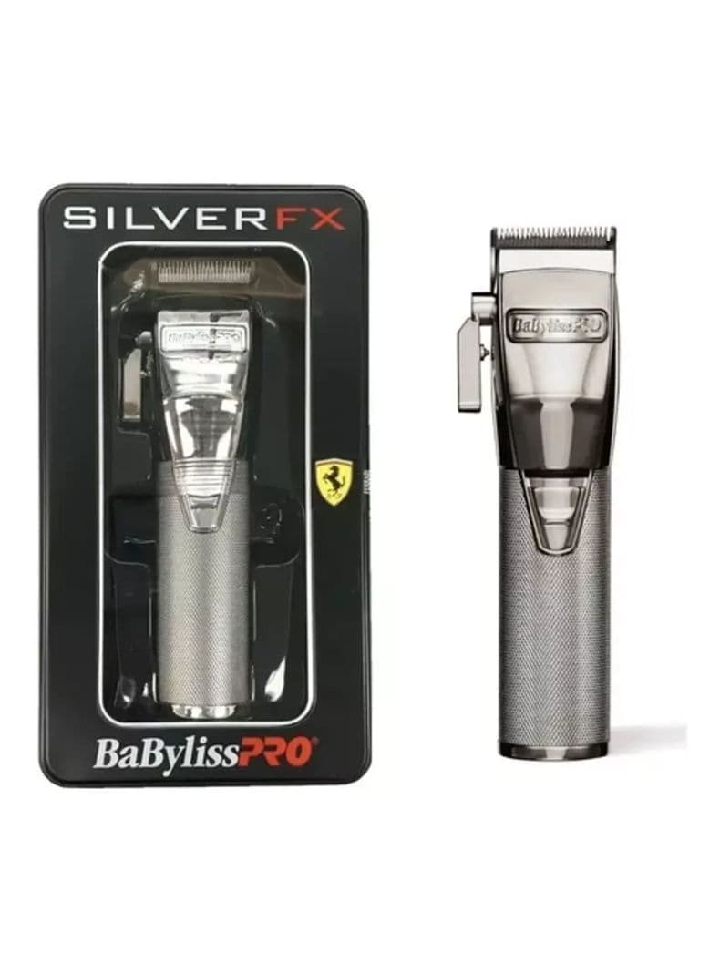 Babyliss Pro Maquina Cortadora Profesional Inalambrica Silver FX Silvermetal