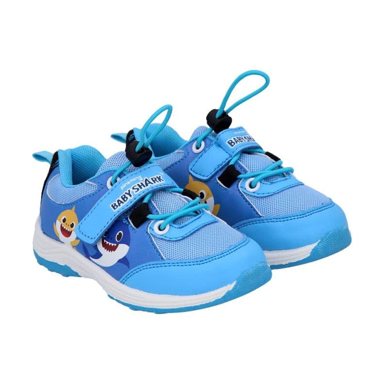Zapatilla Deportiva Baby Shark Celeste 21