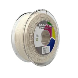 Filamento 3D PLA Texture Sakata Madera Blanco 1.75mm 450g
