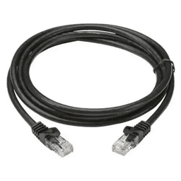 Cable de red Ethernet RJ45 Cat6 2 Metros Negro