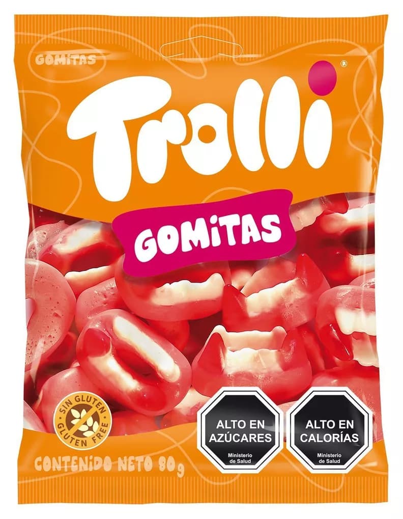 Pack 10 Gomitas Trolli Dientes Dracula