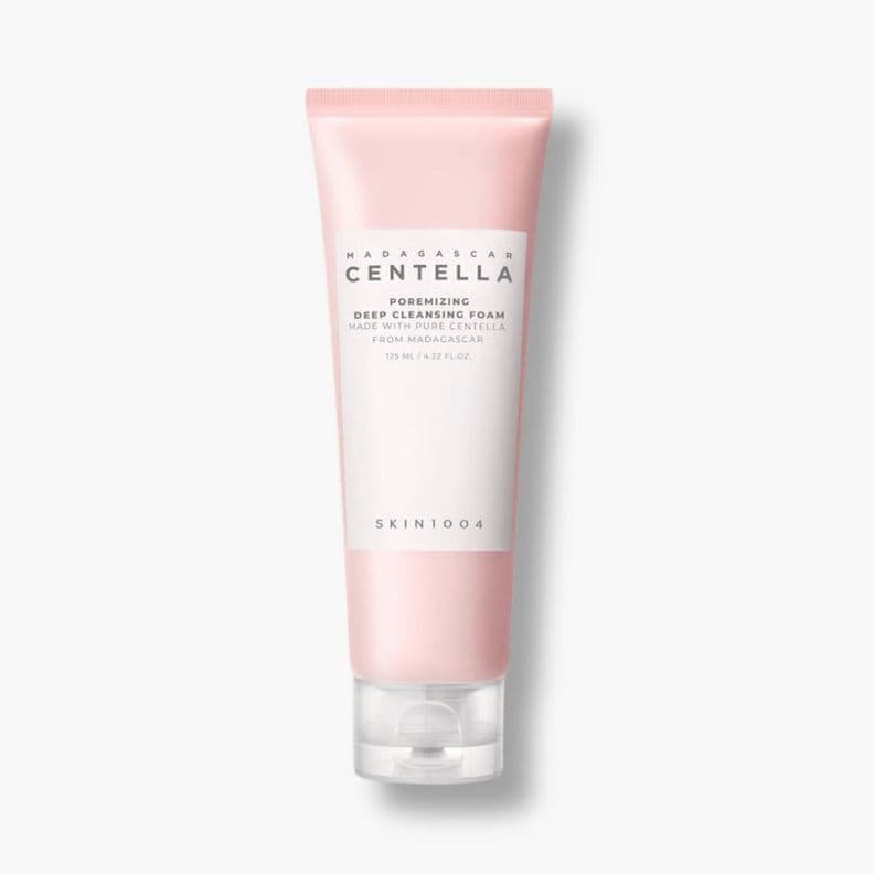 Espuma Limpiadora Profunda Poremizante Centella de Madagascar - 125 ml Blanco