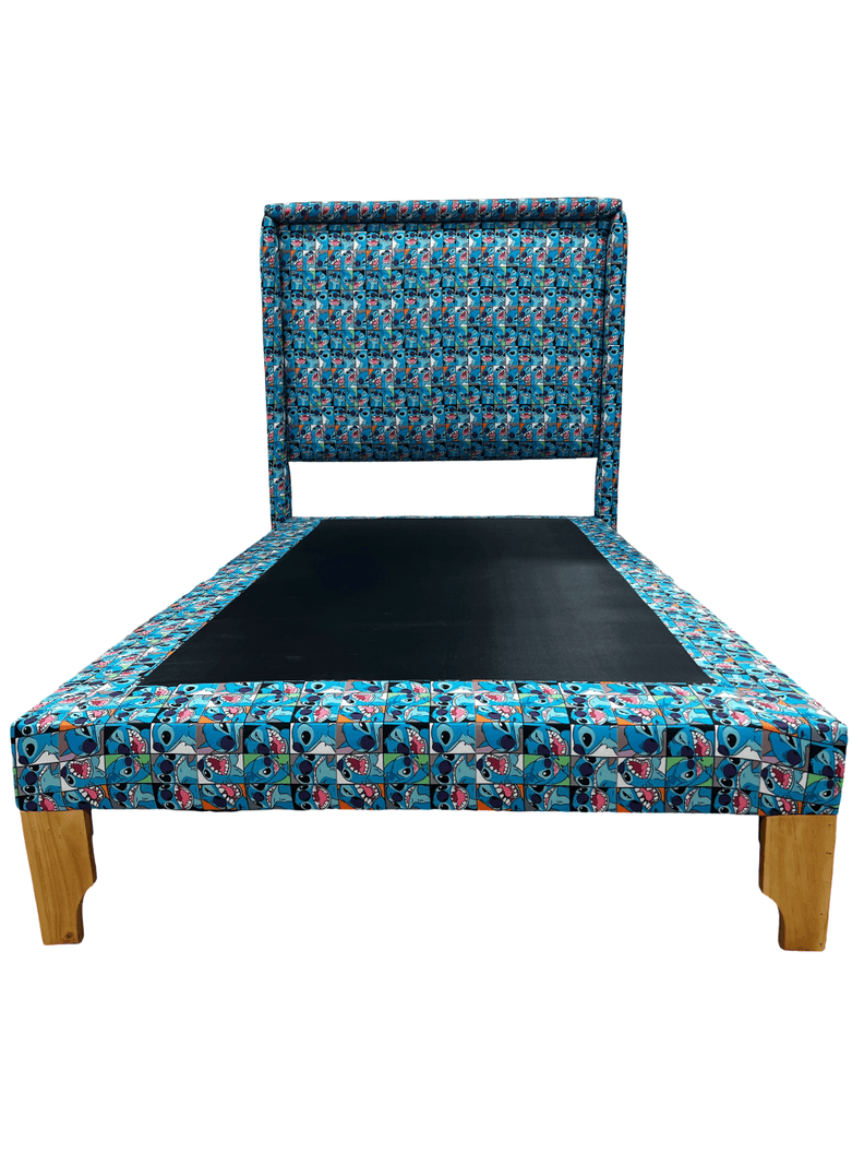 CAMA PLAZA Y MEDIA INFANTIL LILO Y STITCH Azul
