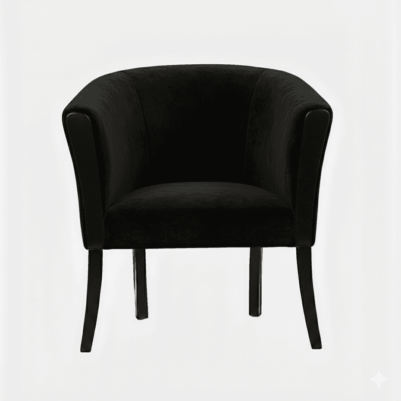 SITIAL AMERICANO NEGRO FELPA