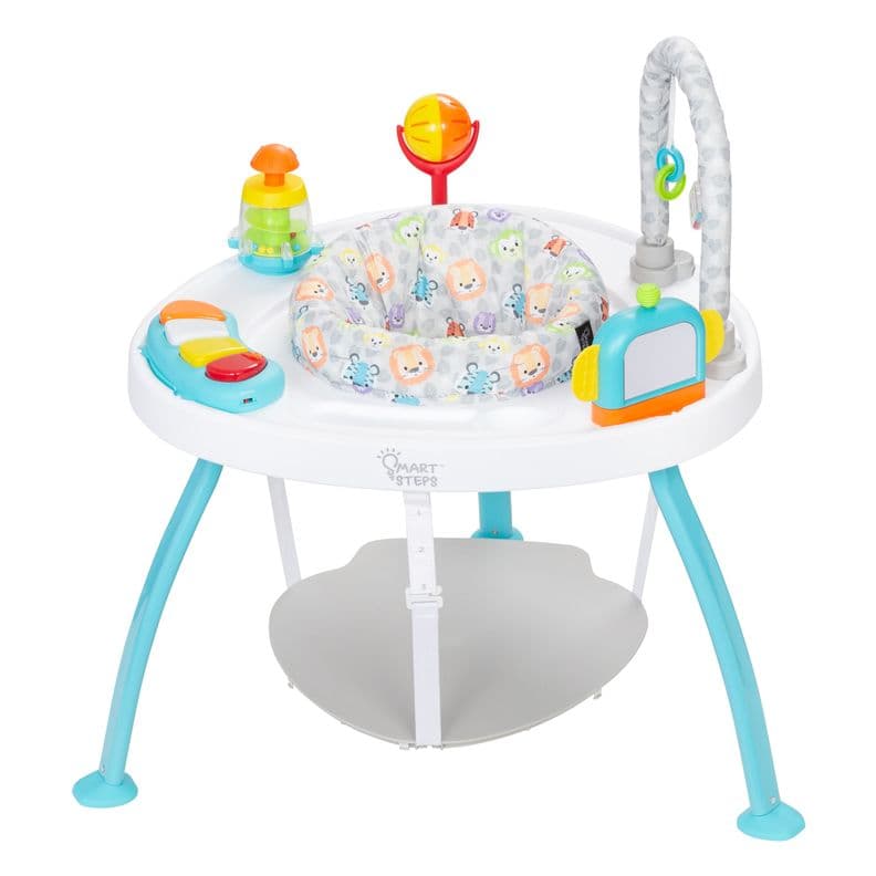 Centro de Actividades Bounce N' Play 3 en 1 Safari Vibrante Blanco 4 Meses