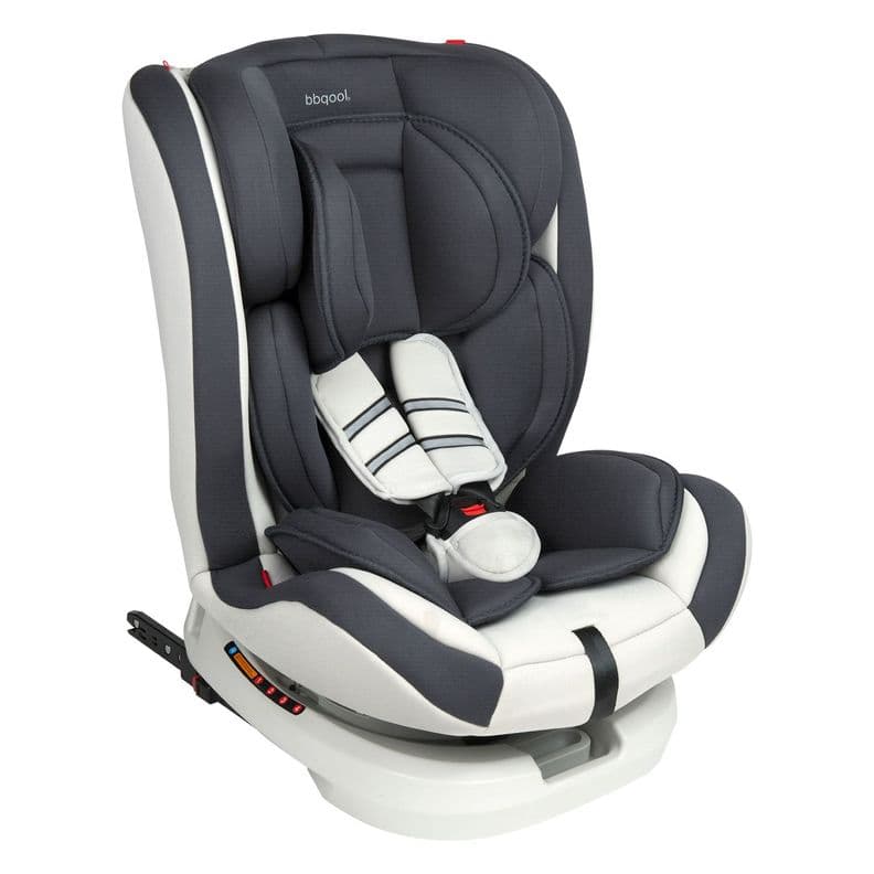 Silla De Auto Convertible Apolo Isofix 360 Gris Recien Nacido