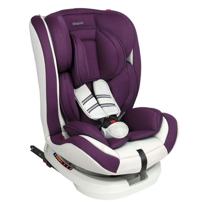 Silla De Auto Convertible Apolo Isofix 360 Purpura Morado Recien Nacido