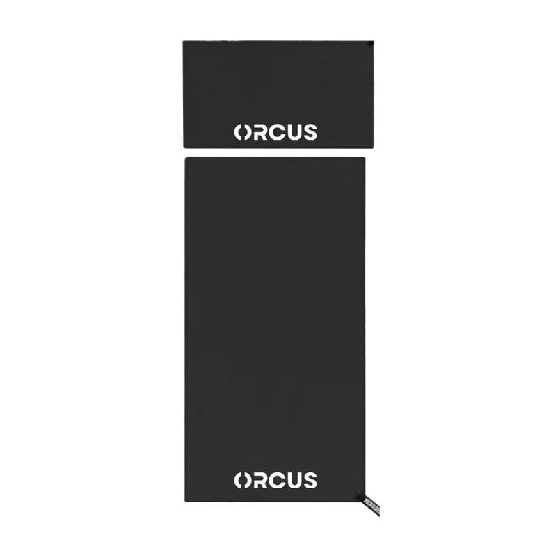 SET 2 TOALLAS DE MICROFIBRA ORCUS Negro