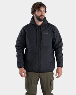 Parka Hoodie Eco Hukni Hombre Gnomo Negro M