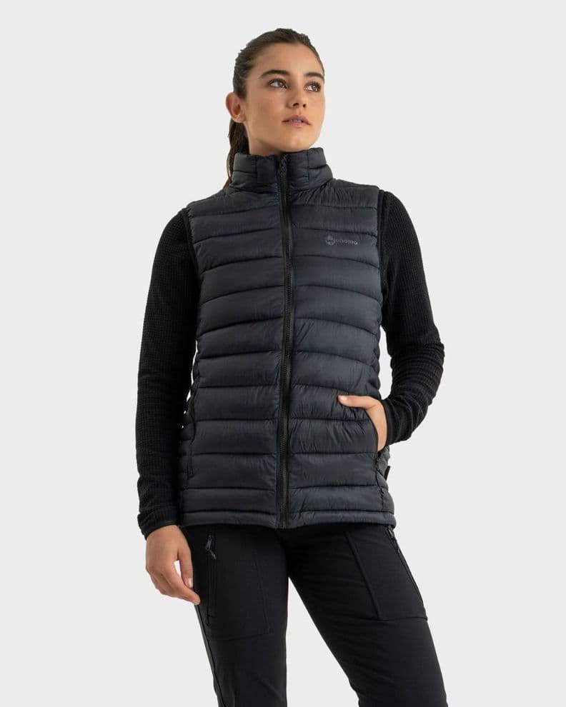 Parka Sin Mangas Eco Jarvack Mujer Gnomo Negro L