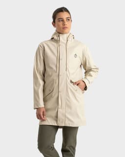 Impermeable Vanira Mujer Gnomo Beige XS