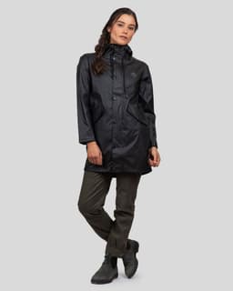 Impermeable Vanira Mujer Gnomo Negro M