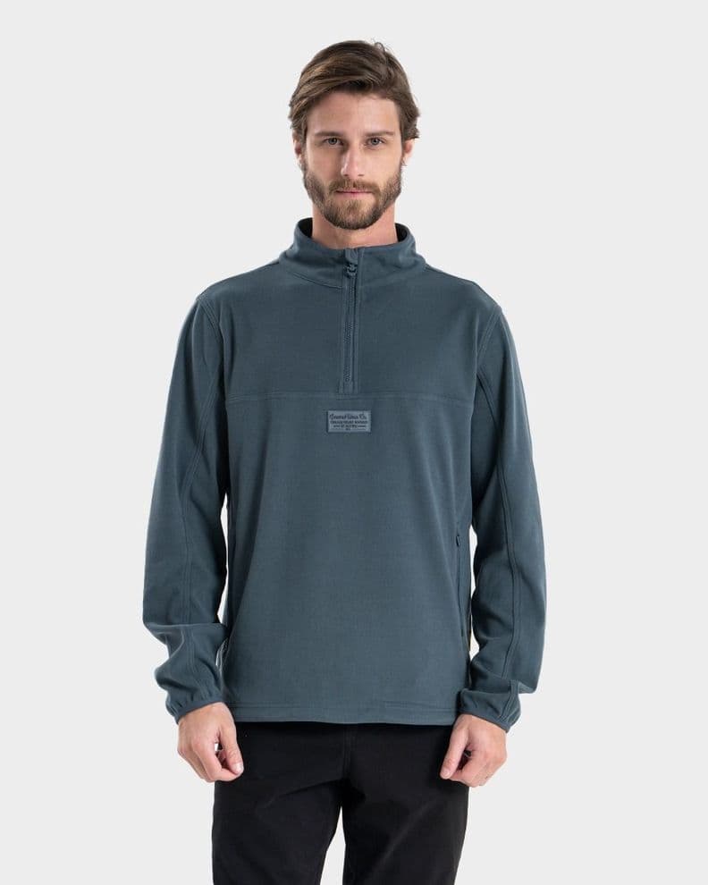 Polar Pullover Nulbost Hombre Gnomo Azul XXL