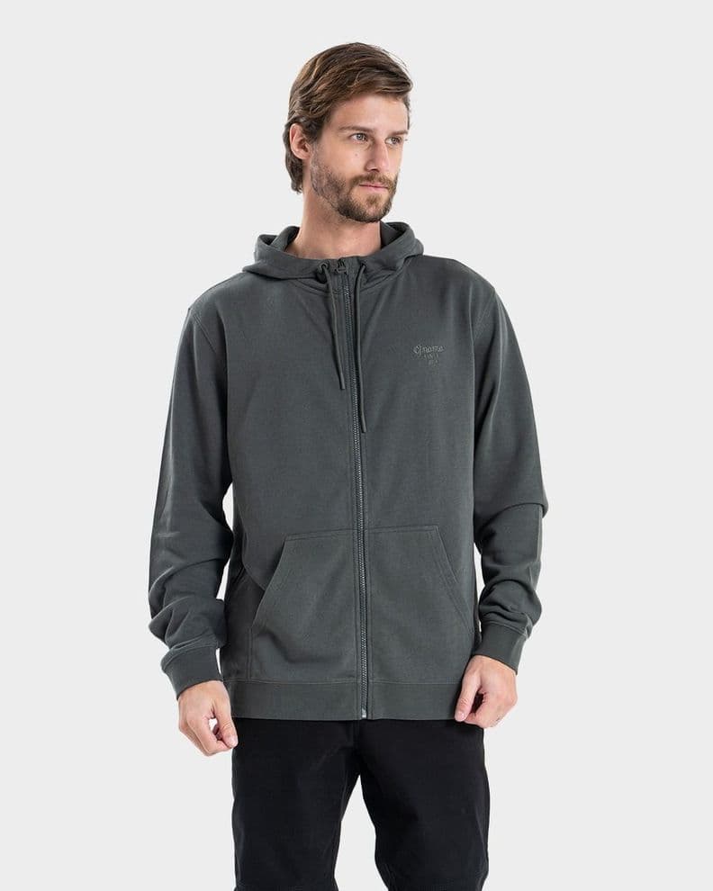Poleron Hoodie Eco Hemdim Hombre Gnomo Verde Oscuro S