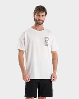 Polera Eco M-9 Hombre Gnomo Blanco S