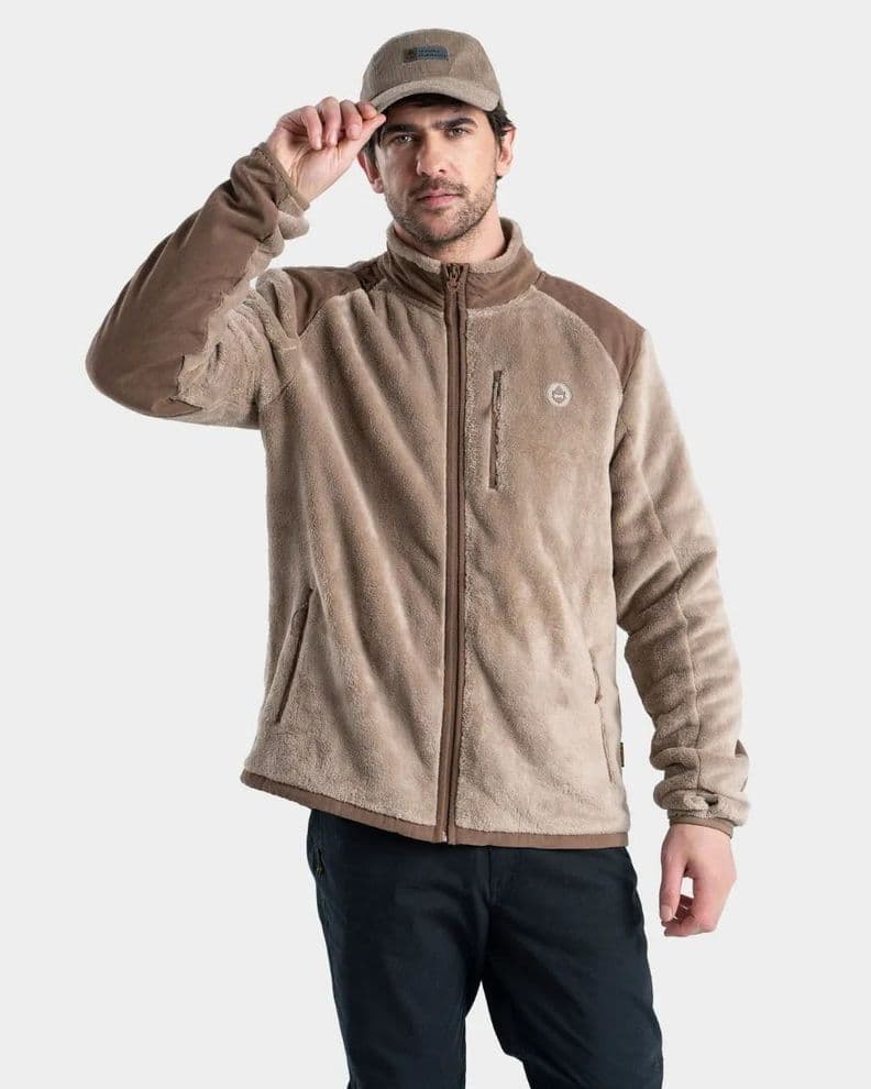 Fleece Elbo Hombre Gnomo Cafe Claro M