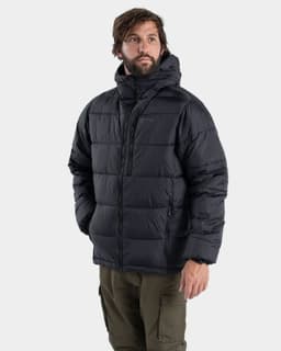 Parka Hoodie Eco Glimel Hombre Gnomo Negro L