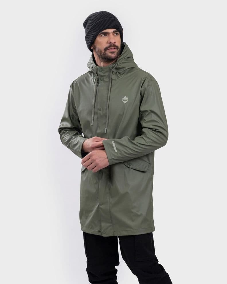 Impermeable Vanir Hombre Gnomo Verde S