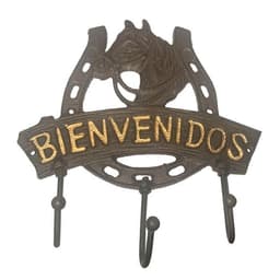 Perchero con diseno caballos