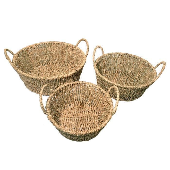 Cesta o Panera Redondas Set de 3