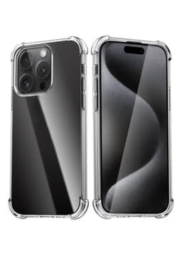 Carcasa Para iPhone 15 Pro Antigolpes Transparente Reforzada