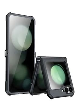 Carcasa Para Samsung Z Flip 6 Militar Grade X Antigolpes Negro