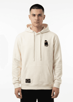 Hoodie oso Parrot Blanco L