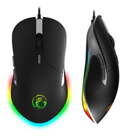 Mouse Gamer Premium Imice X6 3200 Dpi Retroiluminado Negro