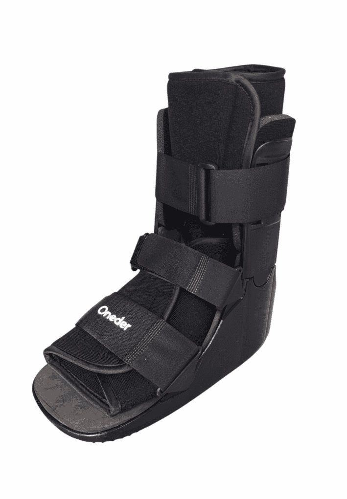 Bota Ortopedica Corta Cam Walker Adultos Premium Oneder Talla L Negro
